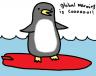 global warming penguin